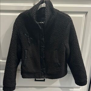 Cozy Black Sherpa Jacket